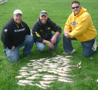 Waukegan Illinois Charter fishing for JUMBO perch with Reel Sensation Charters. perch_BrothersJason.jpg